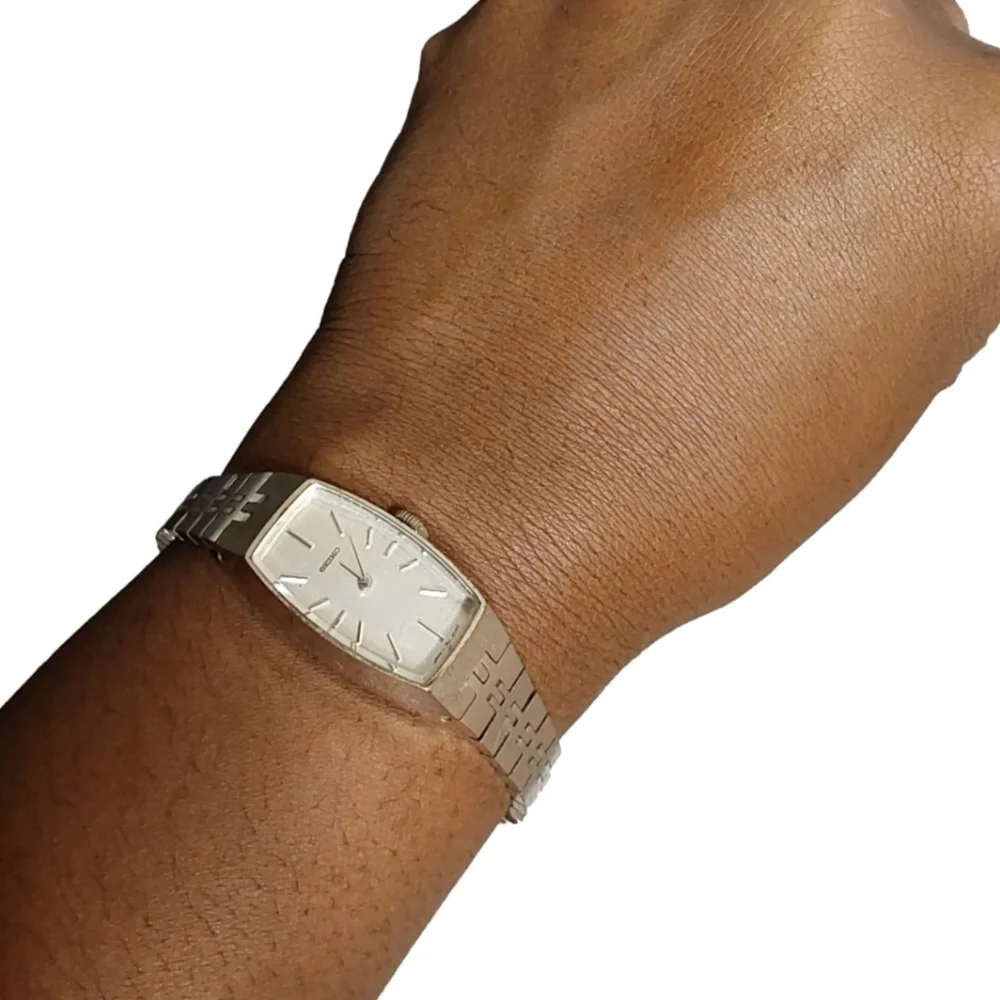 SEIKO WGP BACK ST, STEEL WOMEN'S WRISTWATCH‎ 7N0477 11- 4600